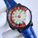 Swiss Copy Jacob and Co Casino Tourbillon Baguette Diamond Dial Watches
